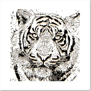 Tiger Ink Stamp Posters and Art